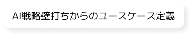 AI戦略壁打ちからのユースケース定義